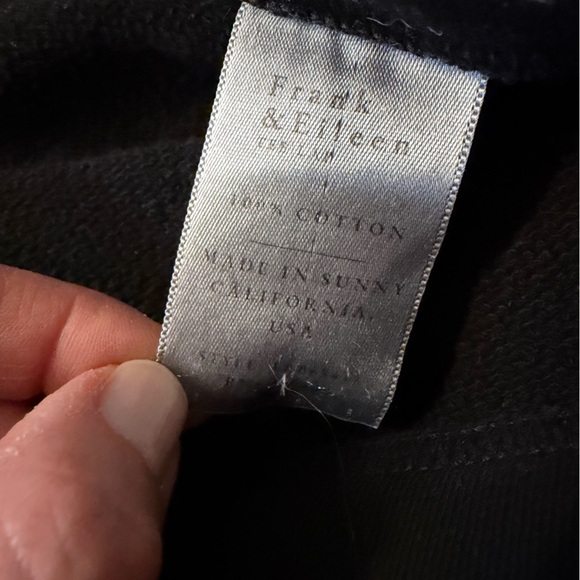 Frank & Eileen CATHERINE 24" Favorite Sweatpant in Black (Size XS) - Picture 10 of 12